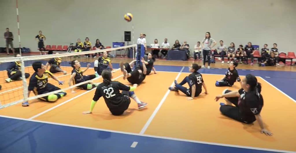 Le atlete della Scuola di Pallavolo Fermana parteciperanno sotto i colori della Scuola di Pallavolo di Ravenna al Campionato Italiano di Sitting Volley 2021